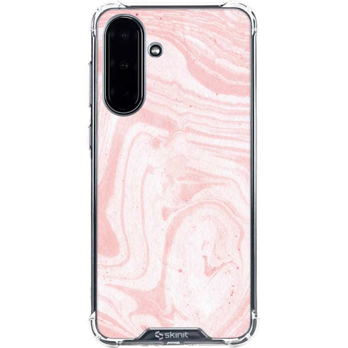 Pink Marbling Galaxy A36 5G Clear Case