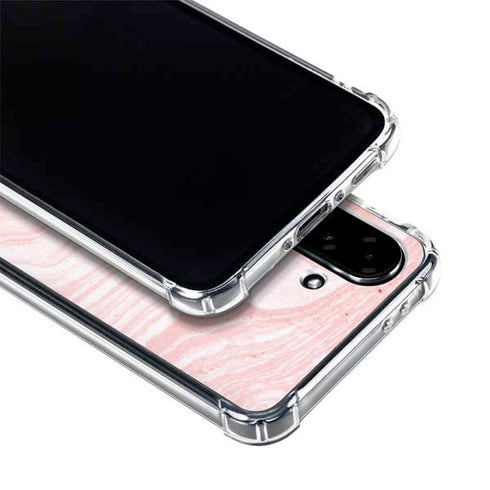 Pink Marbling Galaxy A36 5G Clear Case