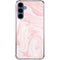 Pink Marbling Galaxy A55 5G Clear Case