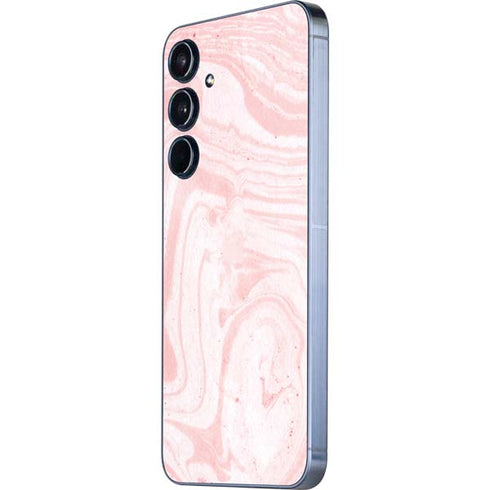 Pink Marbling Galaxy A55 5G Skin