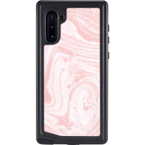 Pink Marbling Galaxy Cases
