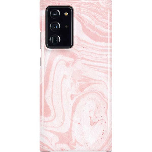 Pink Marbling Galaxy Cases
