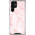 Pink Marbling Galaxy S23 Ultra Clear Case