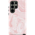 Pink Marbling Galaxy S23 Ultra Pro Case