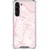 Pink Marbling Galaxy S24 FE Clear Case