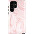 Pink Marbling Galaxy S25 Ultra Impact Case