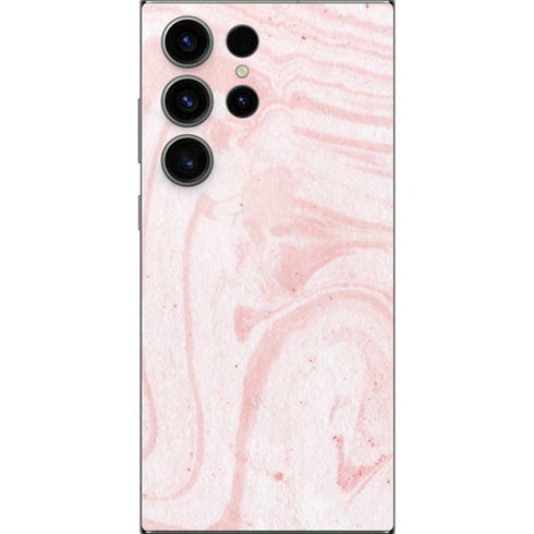 Pink Marbling Galaxy S25 Ultra Skin