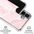 Pink Marbling Galaxy S26 Plus Clear Case