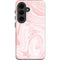 Pink Marbling Galaxy S26 Plus Impact Case