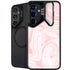 Pink Marbling Galaxy S26 Plus Kickstand Case