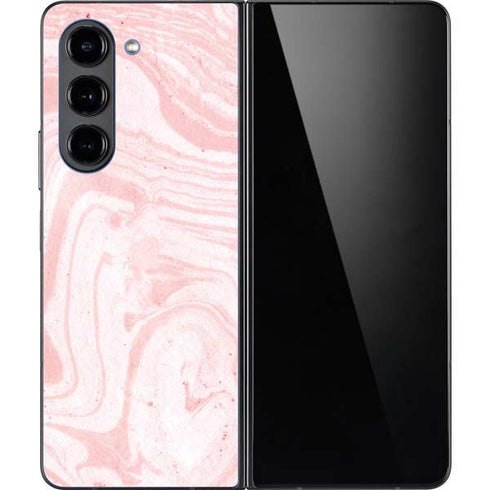 Pink Marbling Galaxy Z Fold5 5G Skin