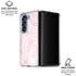 Pink Marbling Galaxy Z Fold6 Clear Case