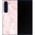 Pink Marbling Galaxy Z Fold6 Skin