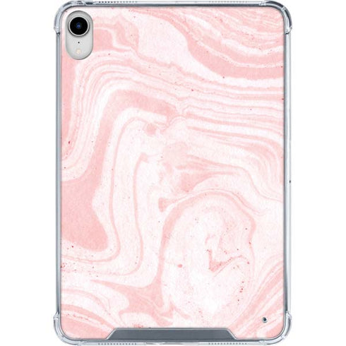 Pink Marbling iPad 11th Gen (2025) Clear Case