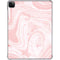 Pink Marbling iPad Pro 11in (2024) Clear Case