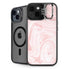Pink Marbling iPhone 14 Plus Kickstand Case