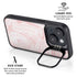 Pink Marbling iPhone 14 Plus Kickstand Case