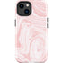 Pink Marbling iPhone 15 Impact Case