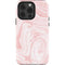 Pink Marbling iPhone 15 Pro Impact Case