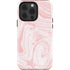 Pink Marbling iPhone 15 Pro Impact Case