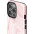 Pink Marbling iPhone 15 Pro Impact Case