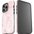 Pink Marbling iPhone 15 Pro Impact Case