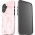 Pink Marbling iPhone 16 Plus Impact Case