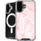 Pink Marbling iPhone 16 Plus MagSafe Case