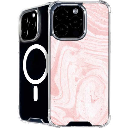 Pink Marbling iPhone 16 Pro MagSafe Case