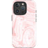 Pink Marbling iPhone 16 Pro Max Impact Case