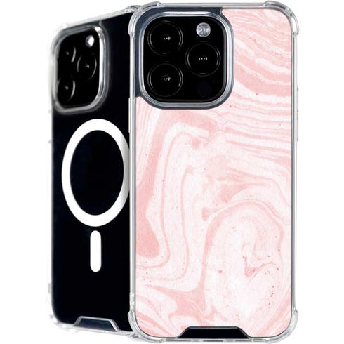 Pink Marbling iPhone 16 Pro Max MagSafe Case