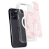 Pink Marbling iPhone 16 Pro Max MagSafe Case