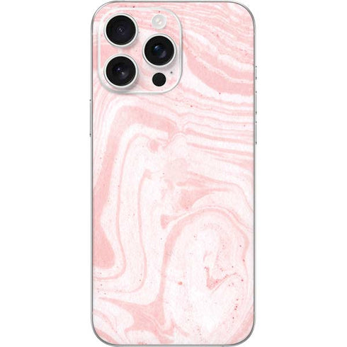 Pink Marbling iPhone 16 Pro Max Skin