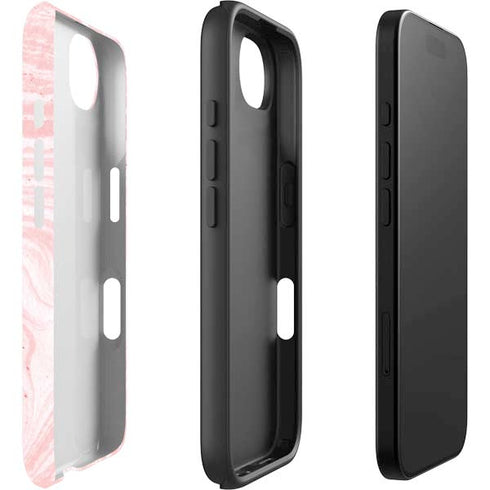Pink Marbling iPhone 16e Impact Case