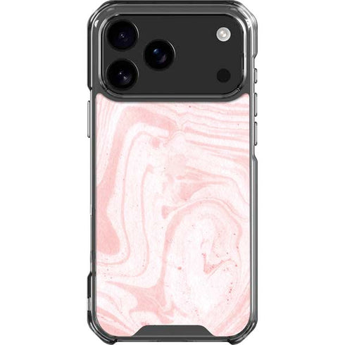 Pink Marbling iPhone 18 Pro Max Clear Case