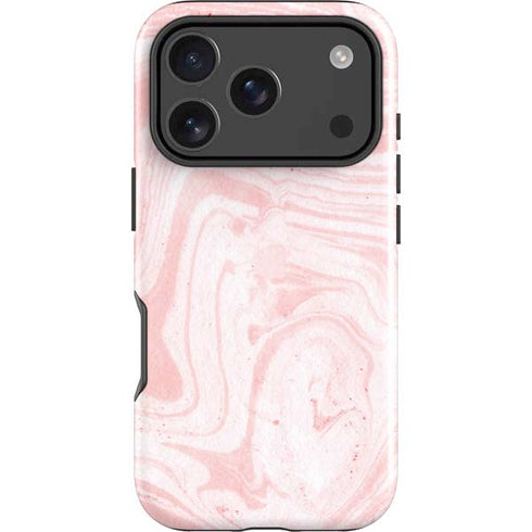 Pink Marbling iPhone 18 Pro Max Impact Case