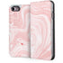 Pink Marbling iPhone 7 Folio Case