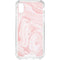Pink Marbling iPhone XS Clear Case