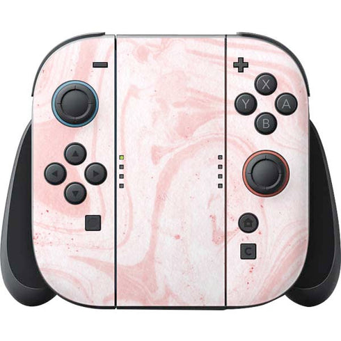Pink Marbling Nintendo Skins