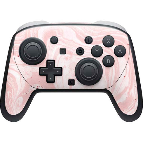 Pink Marbling Nintendo Skins
