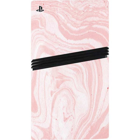 Pink Marbling PS5 Pro Console Skin