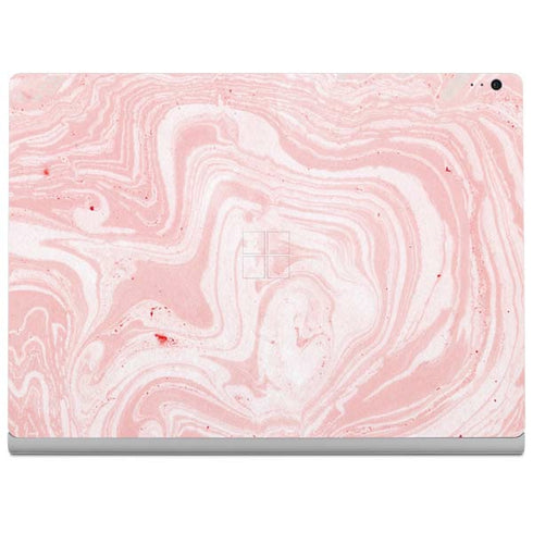 Pink Marbling Surface Book 2 15in Skin