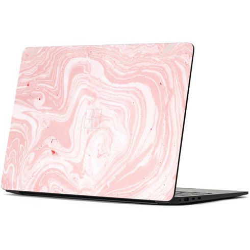 Pink Marbling Surface Laptop 7 13.8in Skin