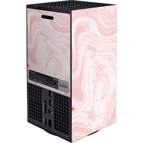 Pink Marbling XBox Series X Digital Edition Bundle Skin