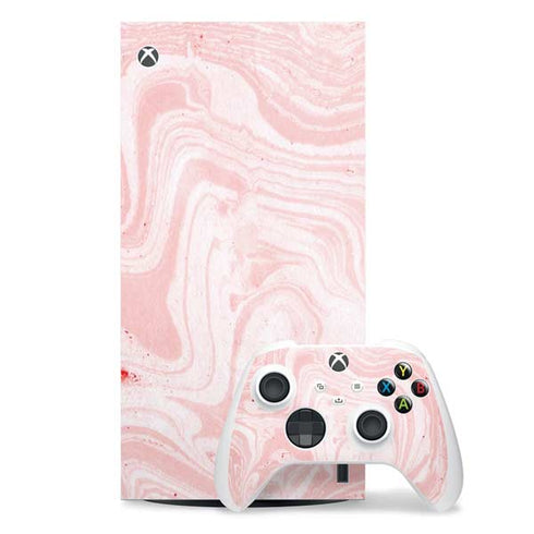 Pink Marbling Xbox Series X Skins