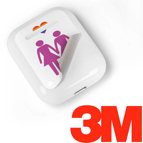 Pink Pride Apple AirPods Skin