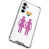 Pink Pride Galaxy A16 5G Clear Case