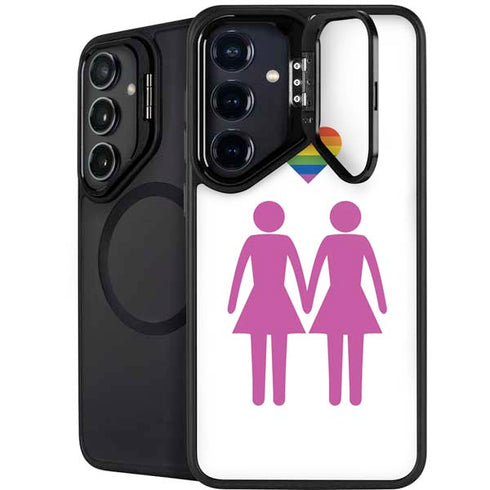 Pink Pride Galaxy S25 Plus Kickstand Case