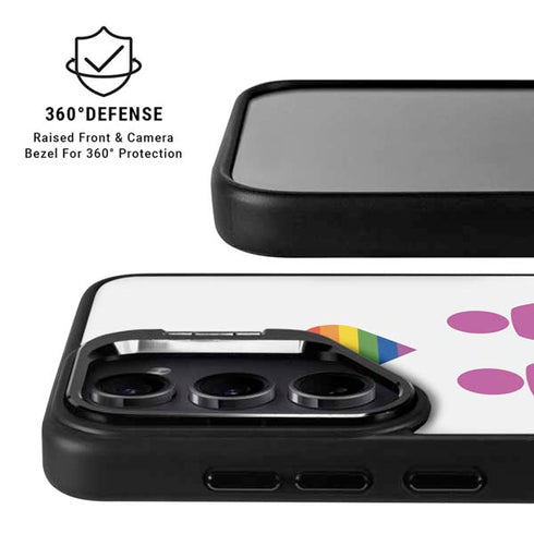 Pink Pride Galaxy S24 Plus Kickstand Case