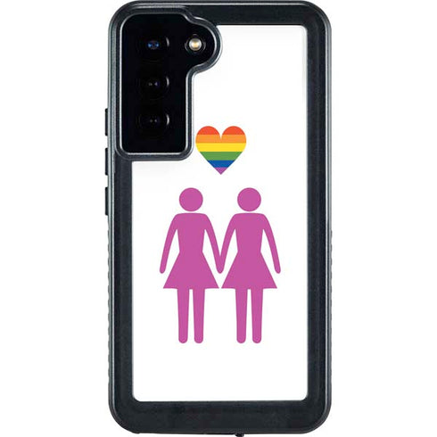 Pink Pride Galaxy S24 Plus Waterproof Case
